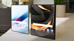 Samsung Galaxy Z Fold7 ma rzekomo 4,4-4,5 mm grubości, a nie 3,9 mm. (Źródło obrazu: TT Technology, Youtube)