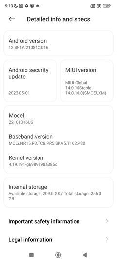 Oprogramowanie Xiaomi Redmi Note 12 Pro+ 5G