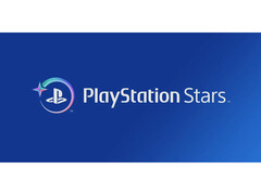 Obraz promocyjny programu lojalnościowego PlayStation Stars firmy Sony z logo wyświetlanym na niebieskim tle. (Źródło obrazu: Sony)