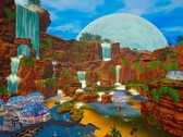 Ilustracja przedstawiająca bazę w grze „The Planet Crafter”, obecnie dostępnej na platformie Steam z 50-procentową zniżką.
