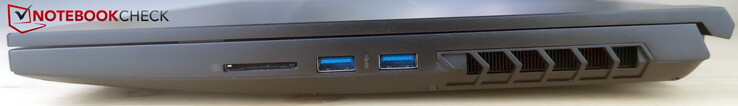 Po prawej: 2x USB-A 3.2 Gen1, czytnik kart SD