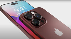 Render koncepcyjny przedstawiający iPhone&#039;a 15 Pro z solidnym przyciskiem głośności. (Źródło obrazu: Technizo Concept)