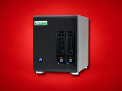 Desktopowy serwer NAS Newtech Ness1300 zaprojektowany z myślą o niezawodnym przechowywaniu danych w niewielkich przestrzeniach.