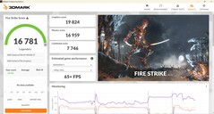 3DMark Fire Strike w trybie bateryjnym