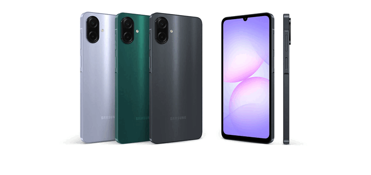 Samsung Galaxy A07s w różnych kolorach
