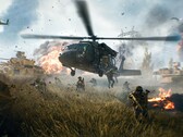 Pojedyncze trafienie z granatnika nie wystarczy do zniszczenia śmigłowca w Battlefield 6 - chyba że jest on już uszkodzony. (Źródło obrazu: Steam)