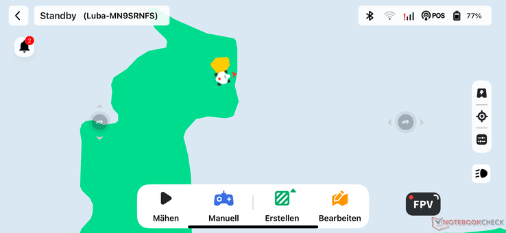 Zarządzanie mapą, w tym utworzenie strefy zakazu wstępu