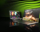 Zdjęcie promocyjne laptopów wyposażonych w układy GPU z serii RTX 50. (Źródło obrazu: Nvidia)