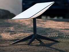 Antena Starlink Mini dostępna z planem Roam 100 GB. (Źródło zdjęcia: SpaceX)