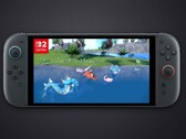 Pokémon Crimson wygląda tylko trochę lepiej na Nintendo Switch 2. (Źródło obrazu: Nintendo, edytowane)