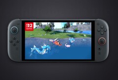 Pokémon Crimson wygląda tylko trochę lepiej na Nintendo Switch 2. (Źródło obrazu: Nintendo, edytowane)