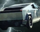 Prototyp Tesli Cybertruck został zauważony w Palo Alto w Kalifornii, gdzie był testowany na drogach publicznych. (Źródło obrazu: ftronz &amp; Unsplash - edytowane)