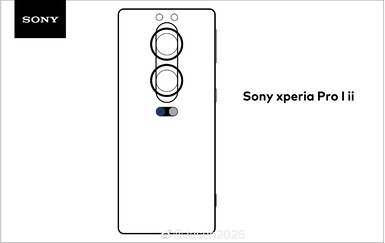 Rzekomy rysunek linii Xperia PRO-I II. (Źródło obrazu: Weibo)