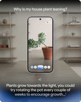 Gemini Live na Pixel 11