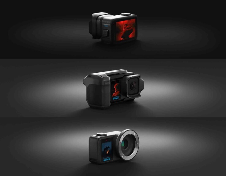  Mission 1, Mission 1 Pro oraz Mission 1 Pro ILS z wymiennym obiektywem.