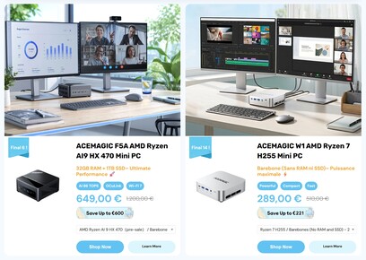 Kampania rabatowa Acemagic na komputery Mini-PC