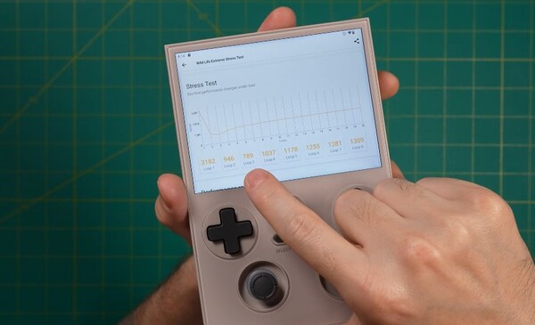 Anbernic RG477V początkowo cierpiał na problem z wydajnością, ale został on naprawiony za pomocą OTA. (Źródło obrazu: Anbernic)