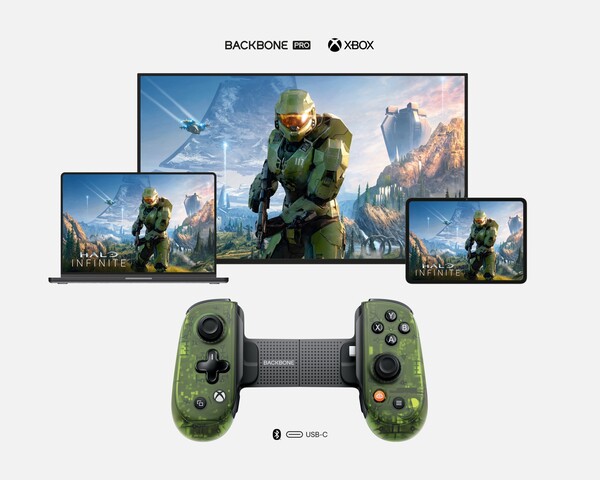 Backbone Pro Xbox Edition może być używany jako kontroler bezprzewodowy, ponieważ posiada Bluetooth i wbudowaną baterię. (Źródło zdjęcia: Backbone)