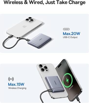 Baseus PicoGo Ultra-Mini Magnetic Power Bank. (Źródło zdjęcia: Baseus)