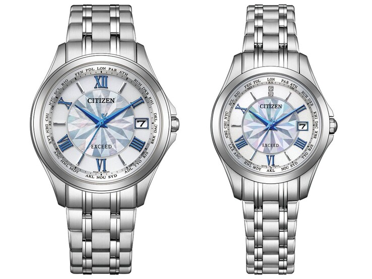 Zegarki Citizen CB1080-52W (po lewej) i EC1120-59W (po prawej)