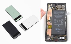 Google skraca żywotność baterii niektórych urządzeń Pixel 6a poprzez aktualizację oprogramowania (Źródło obrazu: Google / iFixit)