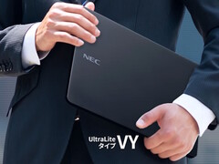 Laptop NEC VersaPro J UltraLite Type VY został zaprojektowany tak, aby był trwały i wytrzymały do użytku przez ludzi biznesu.(Źródło obrazu: NEC)