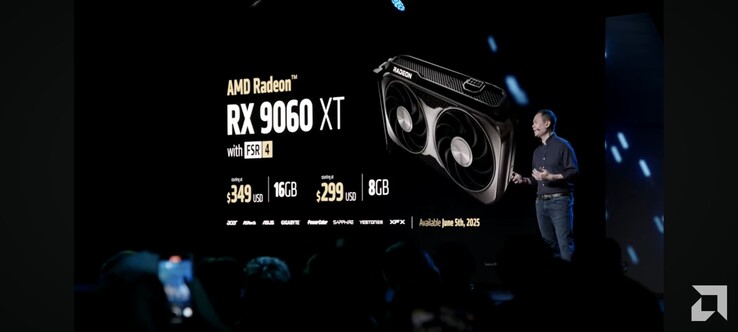 Cena i dostępność Radeona RX 9060 XT (źródło obrazu: AMD)