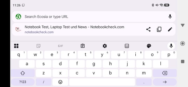 Krajobraz klawiatury