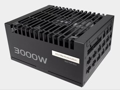 Zasilacz Asus Pro WS 3000W Platinum z czterema złączami 12V-2x6. (Źródło obrazu: Asus)