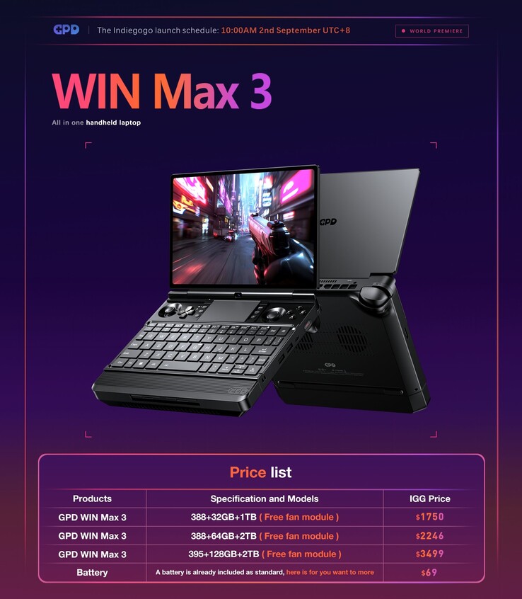 GPD Win Max 3 jest tak drogi, jak można się spodziewać po systemie wyposażonym w Strix Halo w obliczu trwającego niedoboru pamięci DRAM.