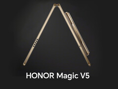 Honor Magic V5 może być cienki, ale jego obudowa kamery doda dużo objętości. (Źródło zdjęcia: Honor - edytowane)