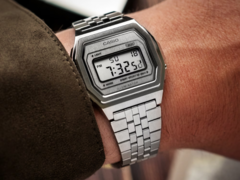 Zegarki Casio Vintage A1000A-7 (na zdjęciu) i A1000G-9 wkrótce pojawią się w Wielkiej Brytanii. (Źródło zdjęcia: Casio)