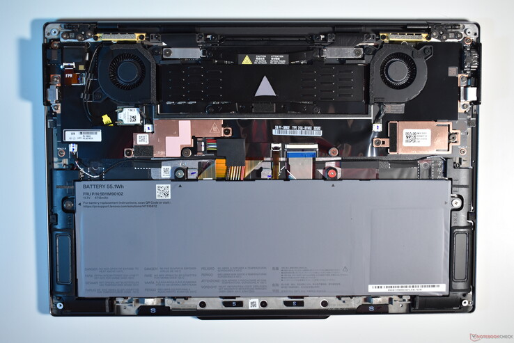 Lenovo ThinkPad X9-14: Elementy wewnętrzne