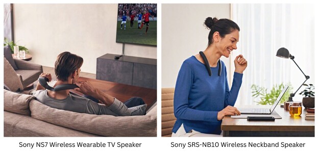 Sony pozycjonuje swoje głośniki do noszenia do filmów, telewizji i pracy z domu, a nie do gier (Źródło obrazu: Sony - edytowane)