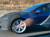 Model 3 Highland Performance w kolorze niebieskim (zdjęcie: Icy_Nectarine_6311/Reddit)