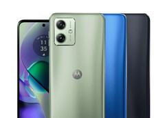 Moto G54 w trzech premierowych kolorach. (Źródło obrazu: @evleaks)