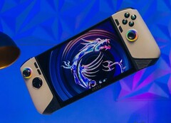 MSI Claw 8 AI+ może pochwalić się 8-calowym wyświetlaczem 1080p 120 Hz. (Źródło obrazu: MSI)