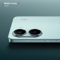 Oczekuje się, że Redmi Turbo 4 Pro zachowa wygląd przypominający iPhone'a 16 Turbo 4. Na zdjęciu - Redmi Turbo 4 (źródło zdjęcia: Xiaomi)