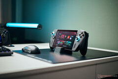 Asus ROG Xbox Ally X. (Źródło obrazu: Notebookcheck)