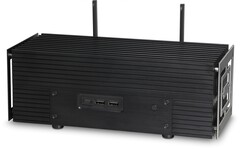 Quiet PC mieści komponenty Intel NUC 14 Pro+ wewnątrz obudowy Akasa Turing RC Pro. (Źródło obrazu: Quiet PC)