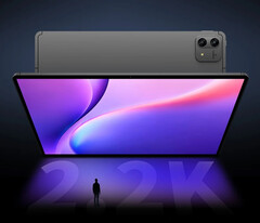 Na zdjęciu przedstawiono tablet Teclast T70 Pro w kolorze slate.