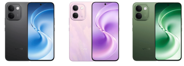 Model Vivo V80 Lite w wielu wariantach kolorystycznych.
