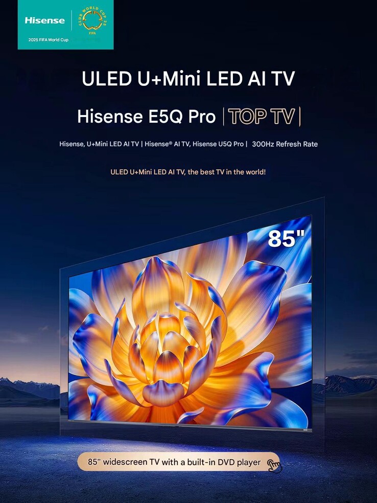 Telewizor Hisense Xiaomo E5Q Pro (źródło zdjęcia: Hisense)