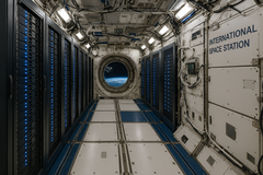 Red Hat i Axiom Space umieściły centrum danych na niskiej orbicie (Źródło obrazu: wygenerowano przy użyciu OpenAI) 