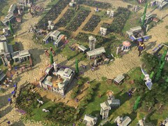 Obraz przedstawiający miasto w Age of Mythology: Opowiedziane na nowo.