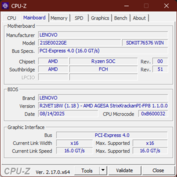 Płyta główna CPU-Z