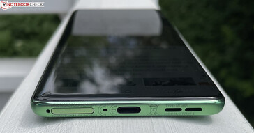 Dół: Gniazdo SIM/microSD, mikrofon, USB-C 2.0, głośnik