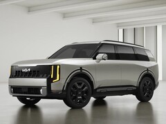 Model Kia Telluride z 2027 r. przedstawiony w wersji kolorystycznej „Ivory Silver”