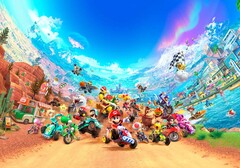 Pojawiła się duża łatka do Mario Kart World (obraz marketingowy powyżej). (Źródło obrazu: Nintendo)