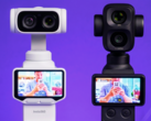 Insta360 Luna Ultra obok DJI Osmo Pocket 4P.